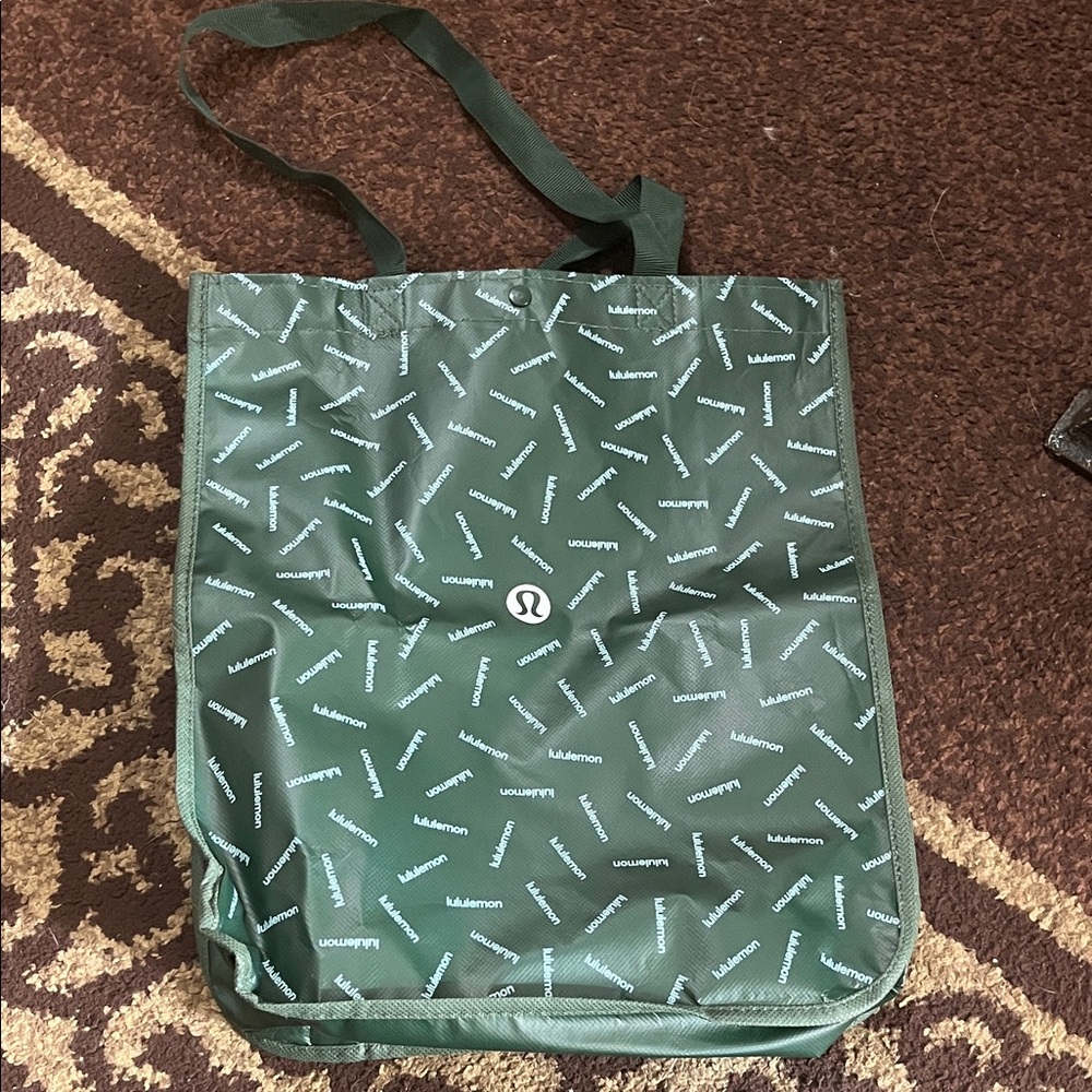 lululemon athletica Forest Green Shopper Bag
